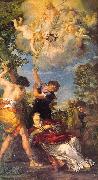 Pietro da Cortona The Stoning of St.Stephen 02 Sweden oil painting artist